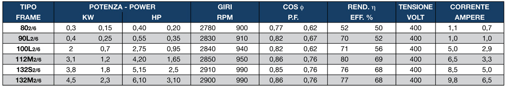 Products - Ravel Srl - RDW Series - Three-phase Asynchronous Motors ...